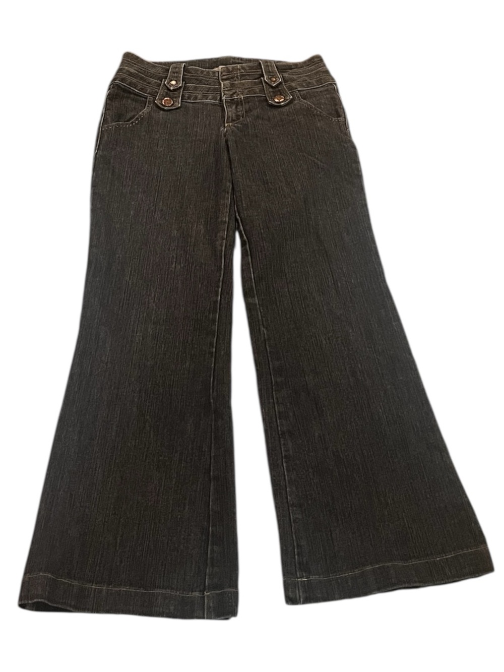Vintage y2k Boom Boom Denim Blue Jeans Womens Size 5 Low Rise Bootcut Flare